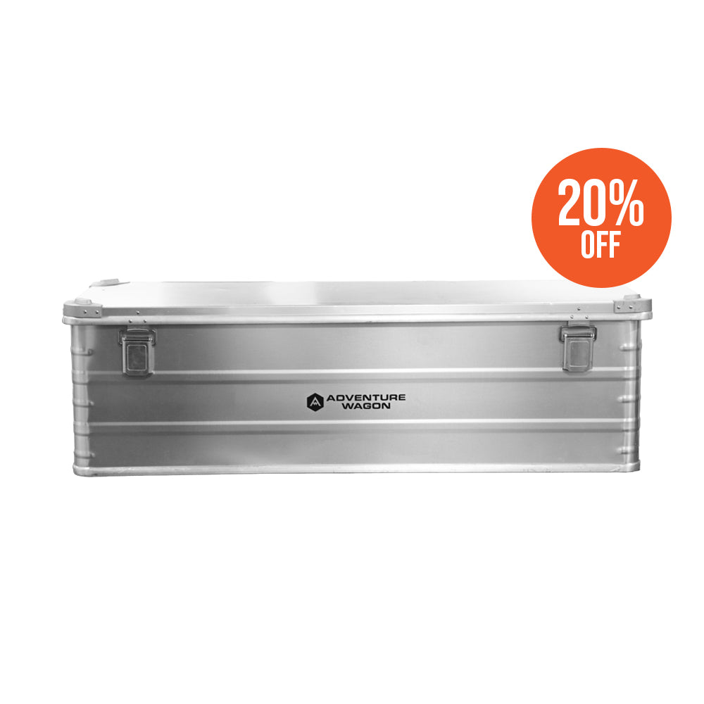 Large AUX Box Aluminum Storage Cases