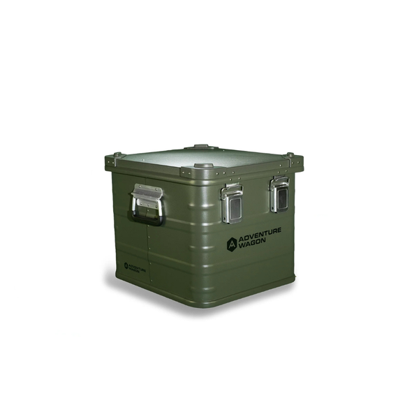 Camper Van Hard Storage - AUX Box Aluminum Slide-Out Cases