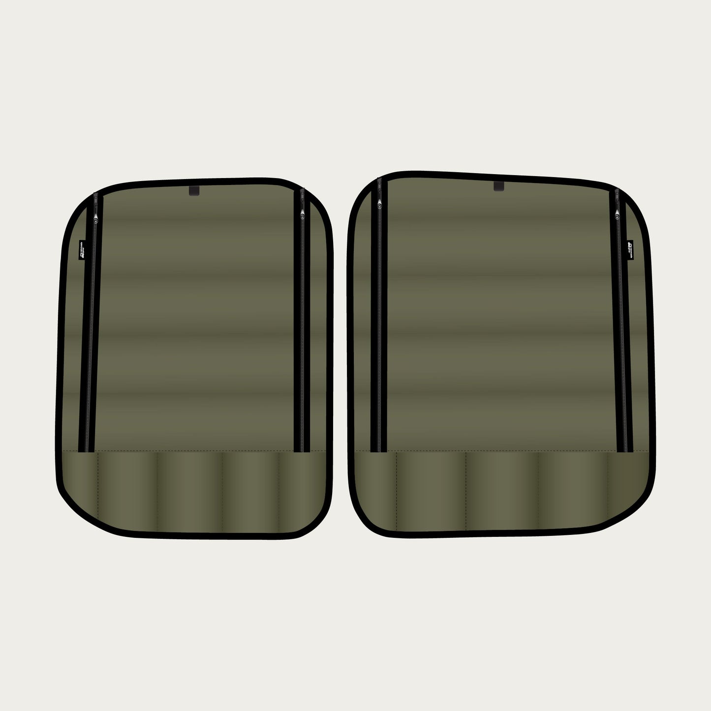 Transit 2015+ Rear Doors (set) Zipper Series