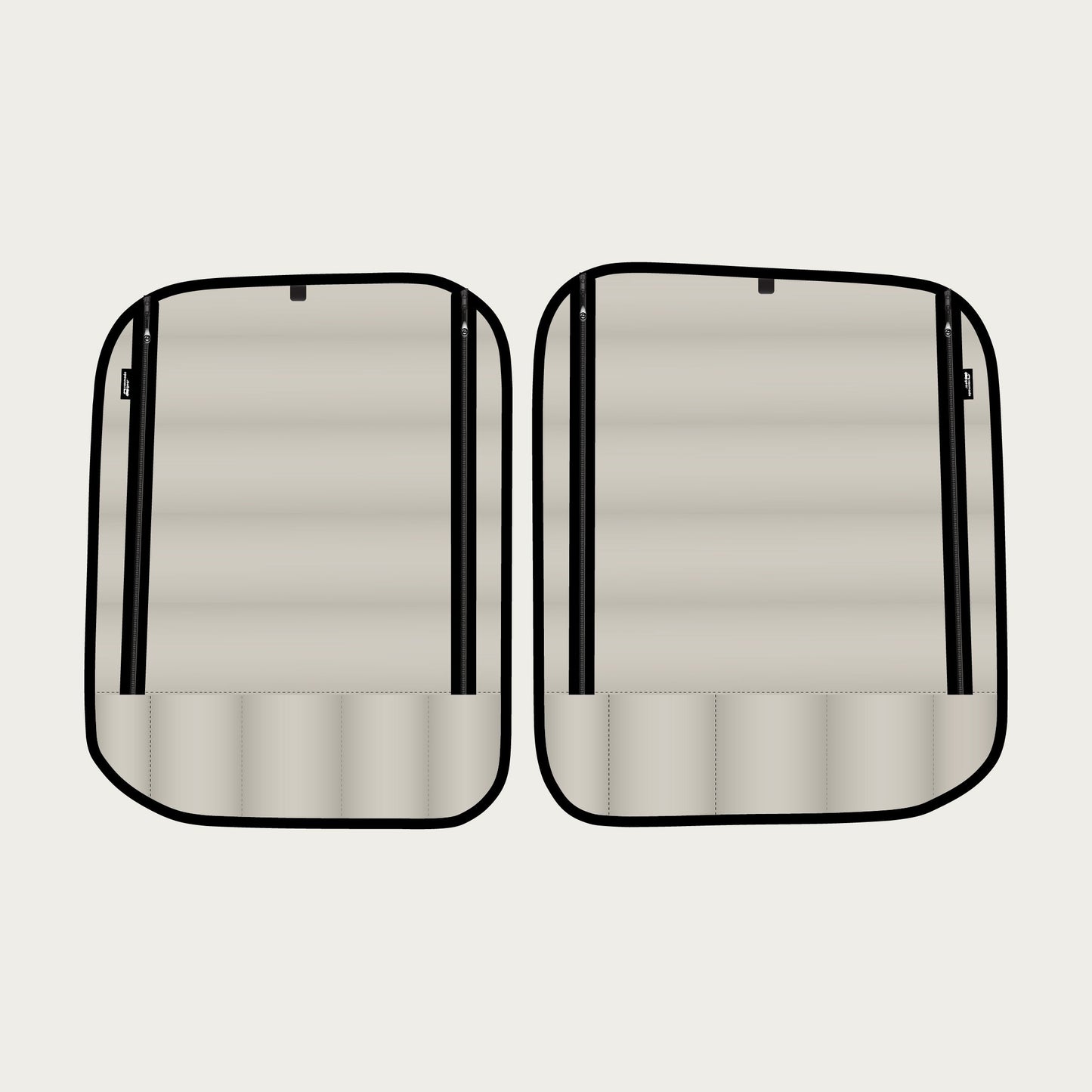 Transit 2015+ Rear Doors (set) Zipper Series