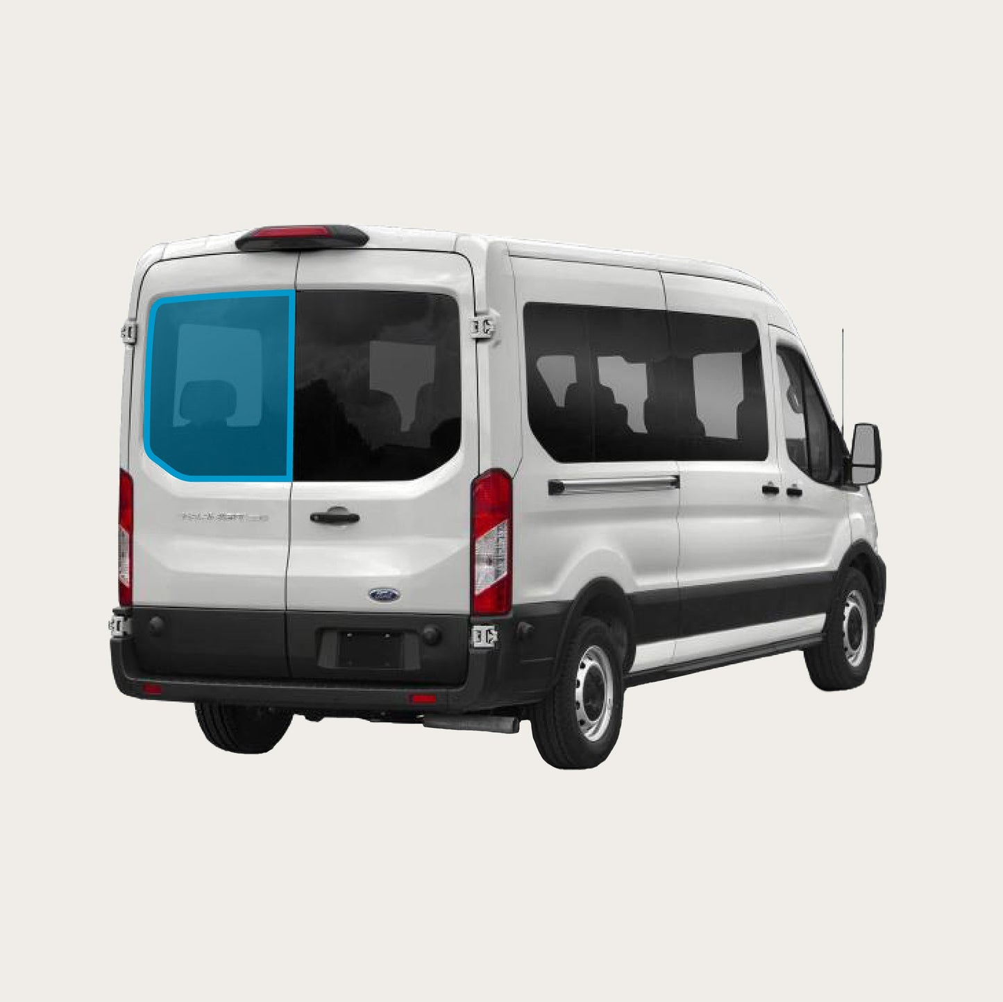 Transit Passenger Van - Rear Door Shades (set)