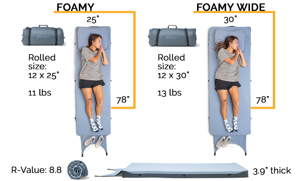 Hest Foamy Wide Mattress