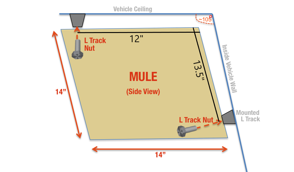 Mule Bag 2.0 Overhead Van Storage