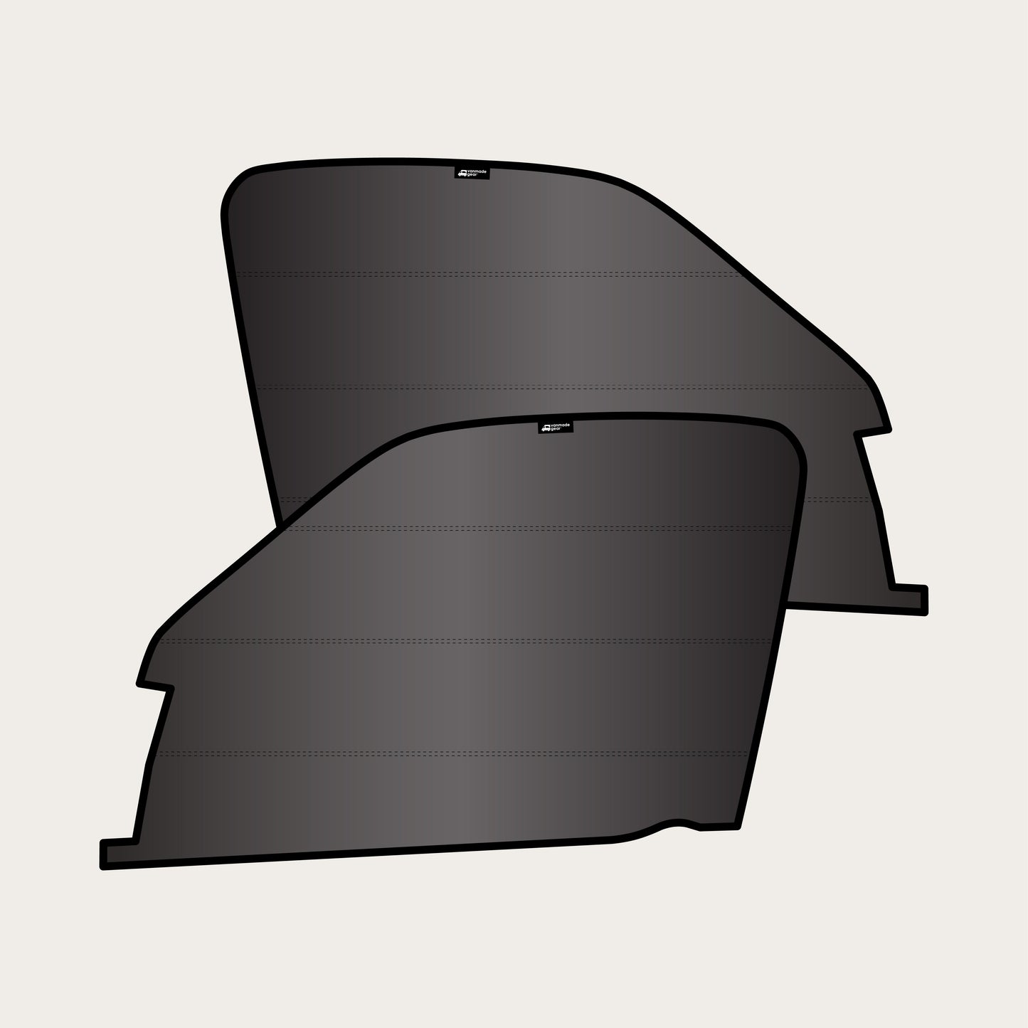 Sprinter 2007–2018 - Front Door Shades (set)