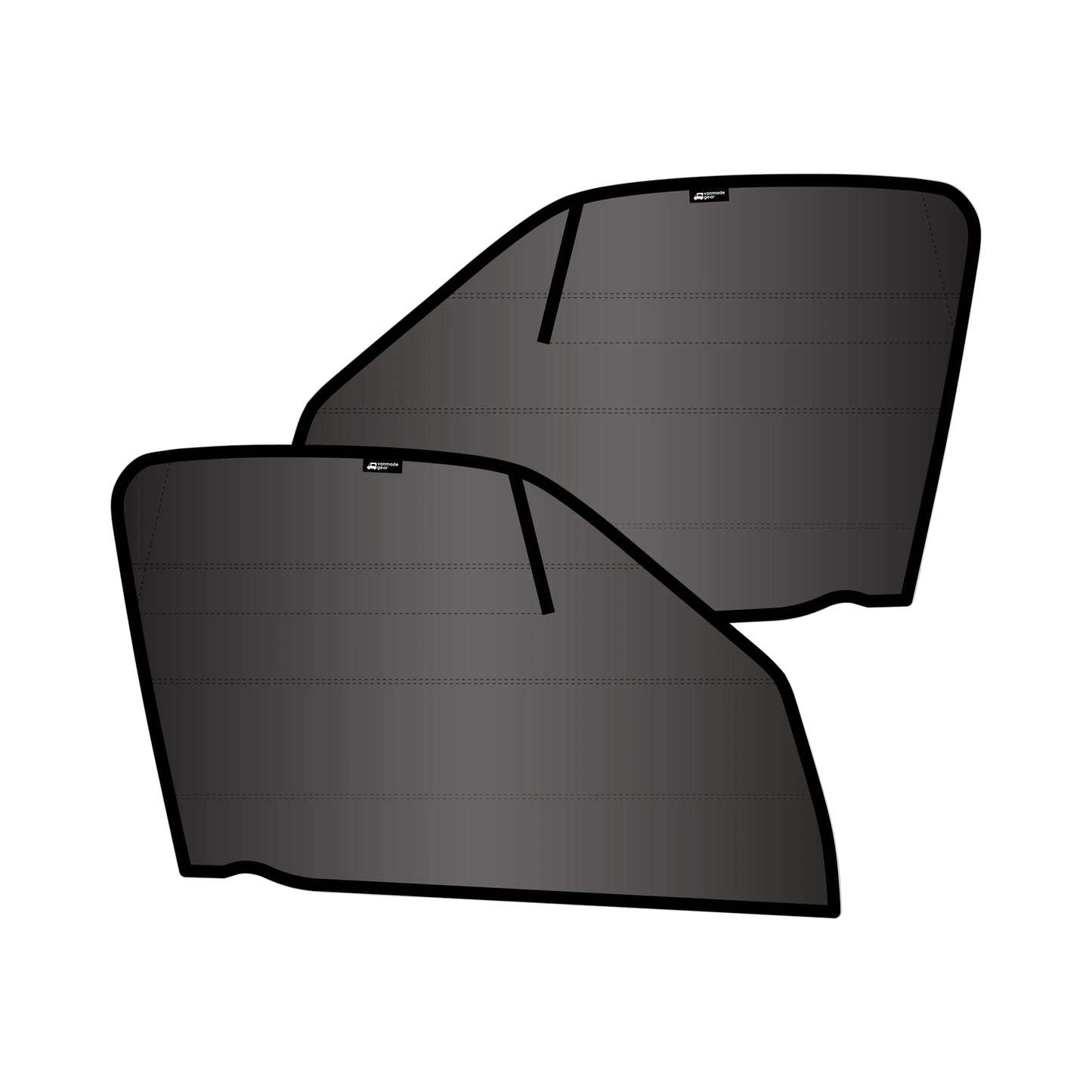 Sprinter - Front Window Covers (Set) for 2007-2018 with Terrawagen Ecoflow Vent/Bug Barrier