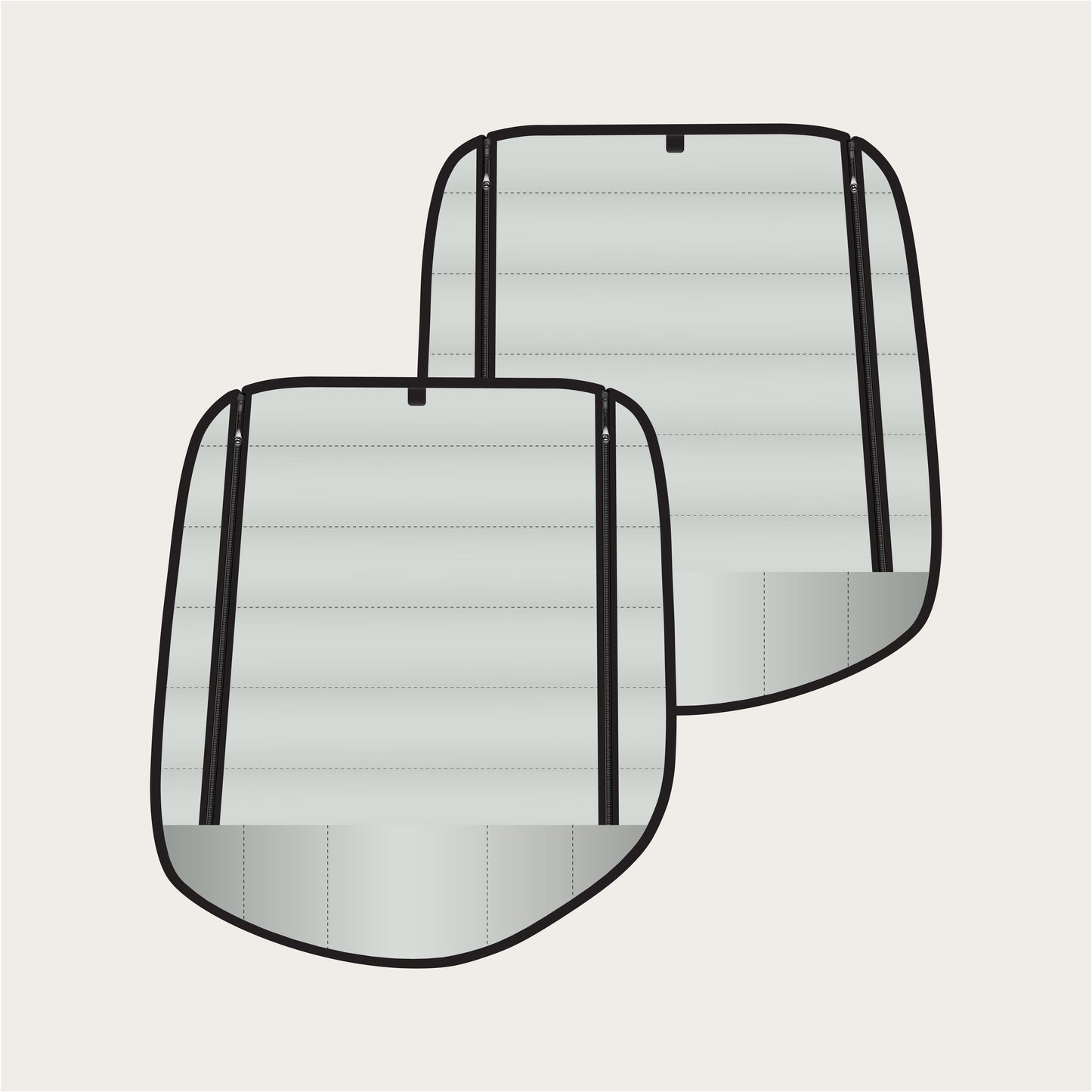 Sprinter 2019+ - Rear Doors (set) Zipper Series