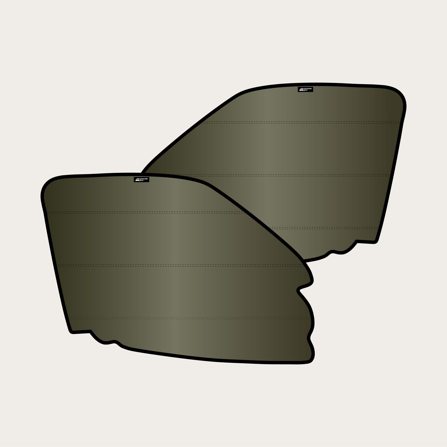 Sprinter 2019+ - Front Door Shades (set)