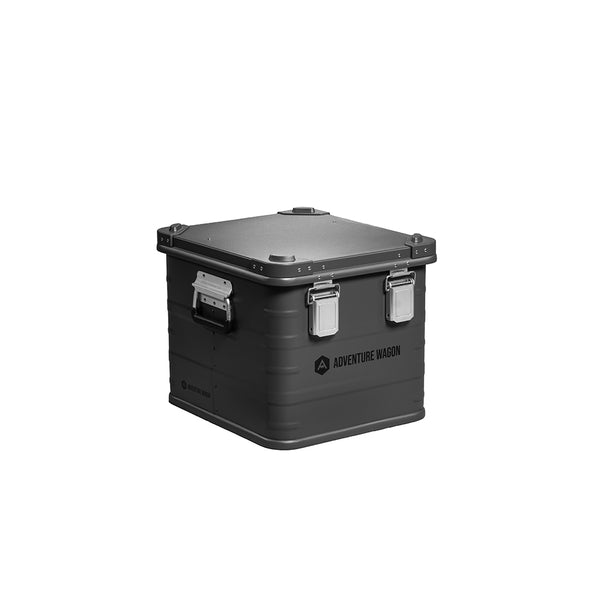 Camper Van Hard Storage - AUX Box Aluminum Slide-Out Cases