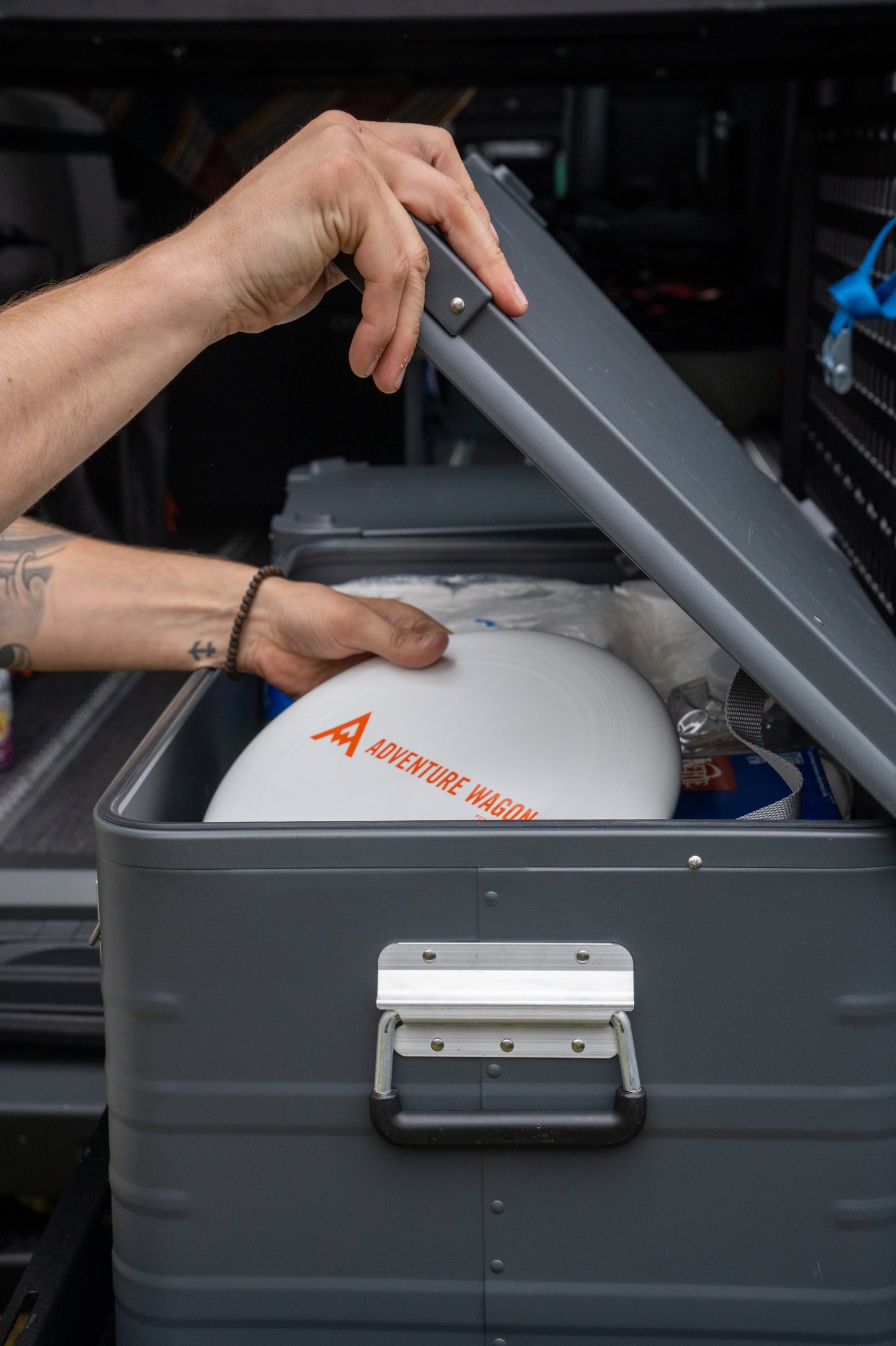 AUX Box Powder-Coated Aluminum Storage Cases