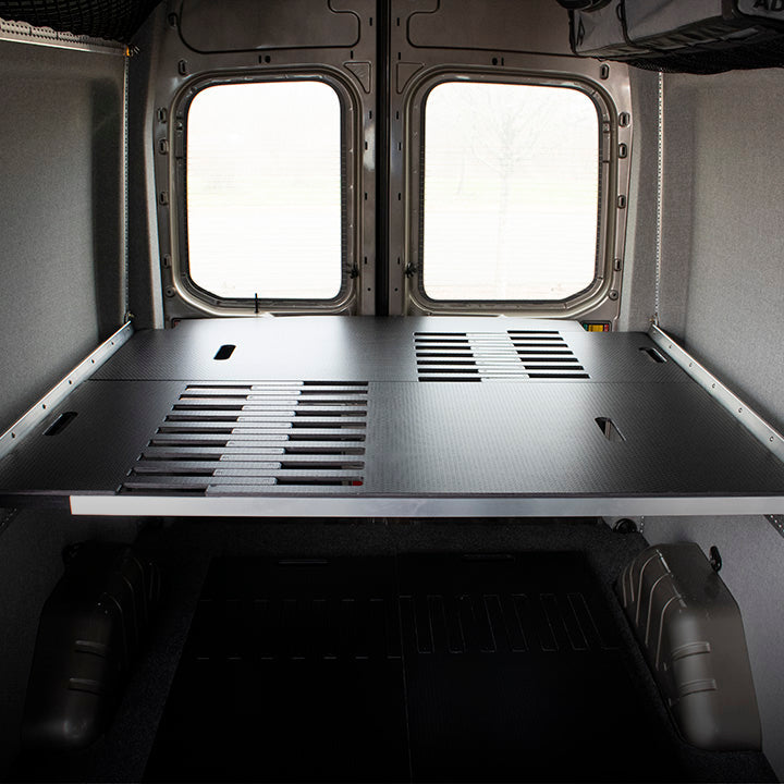 MOAB Traverse Camper Van Bed shown in van