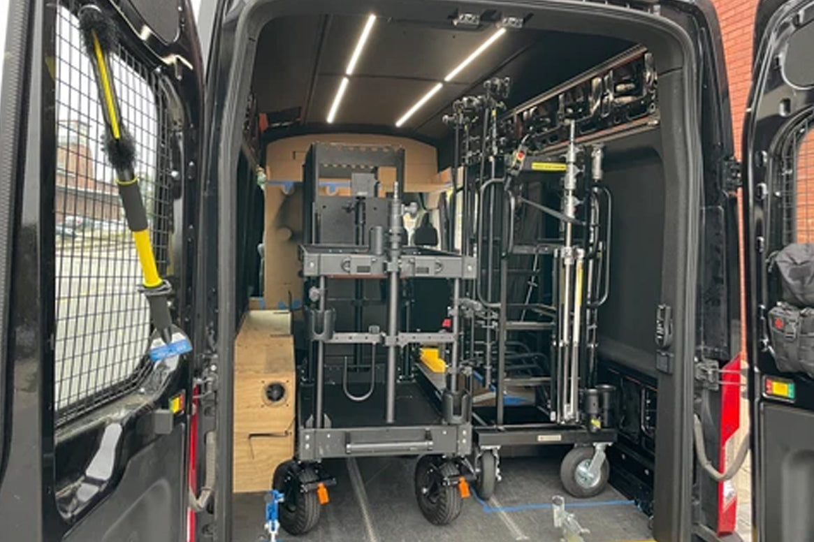 Commercial Photography Van BUild From Adventure Wagon