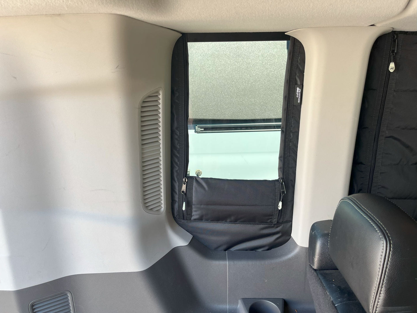 Transit Passenger- 148 (non-extended) Quarter Panel Shade (Driver's Side)