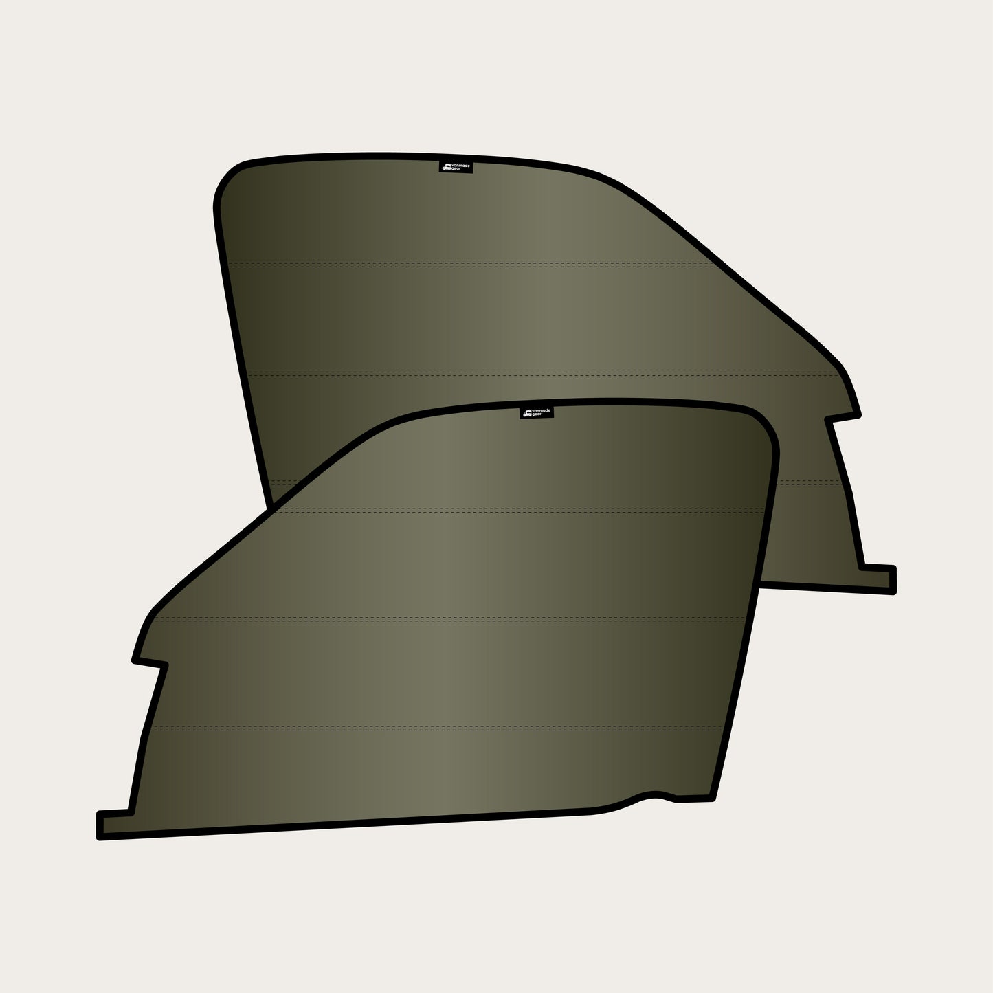 Sprinter 2007–2018 - Front Door Shades (set)