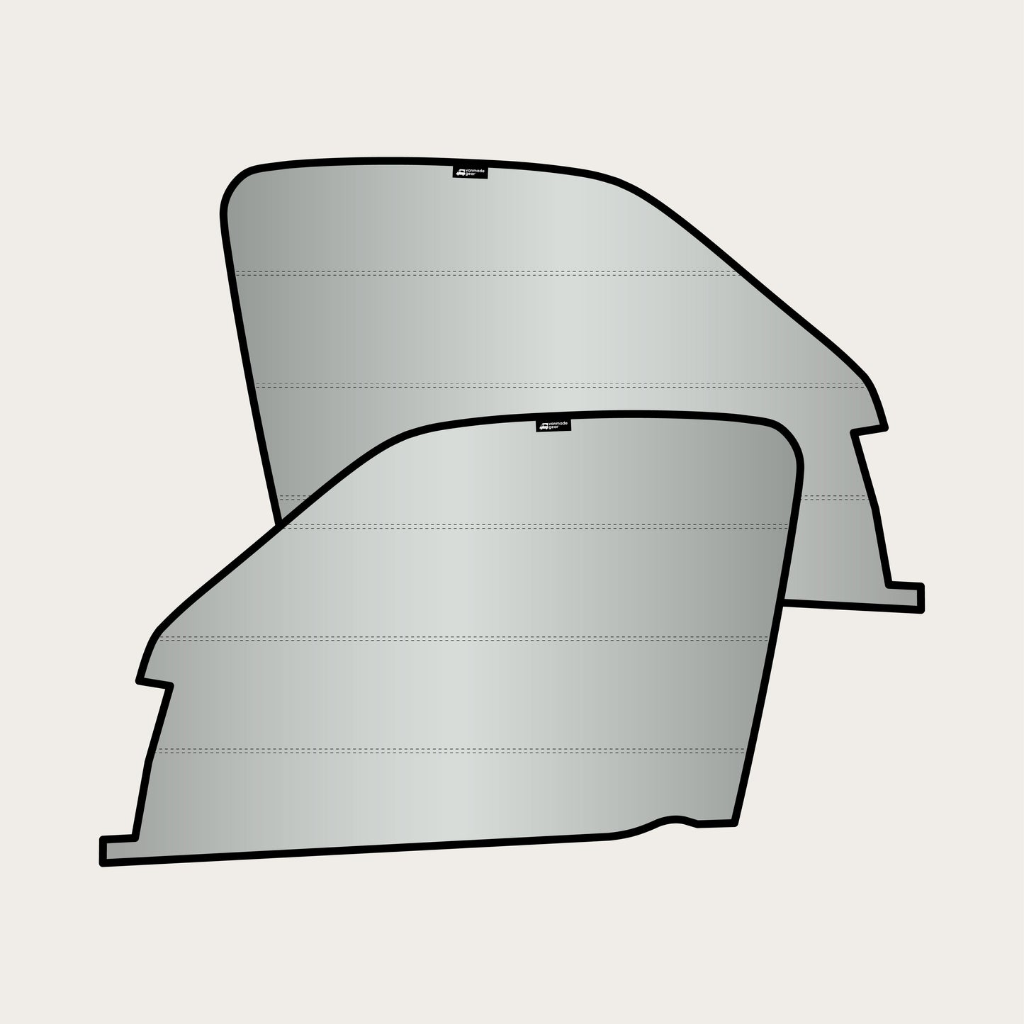 Sprinter 2007–2018 - Front Door Shades (set)