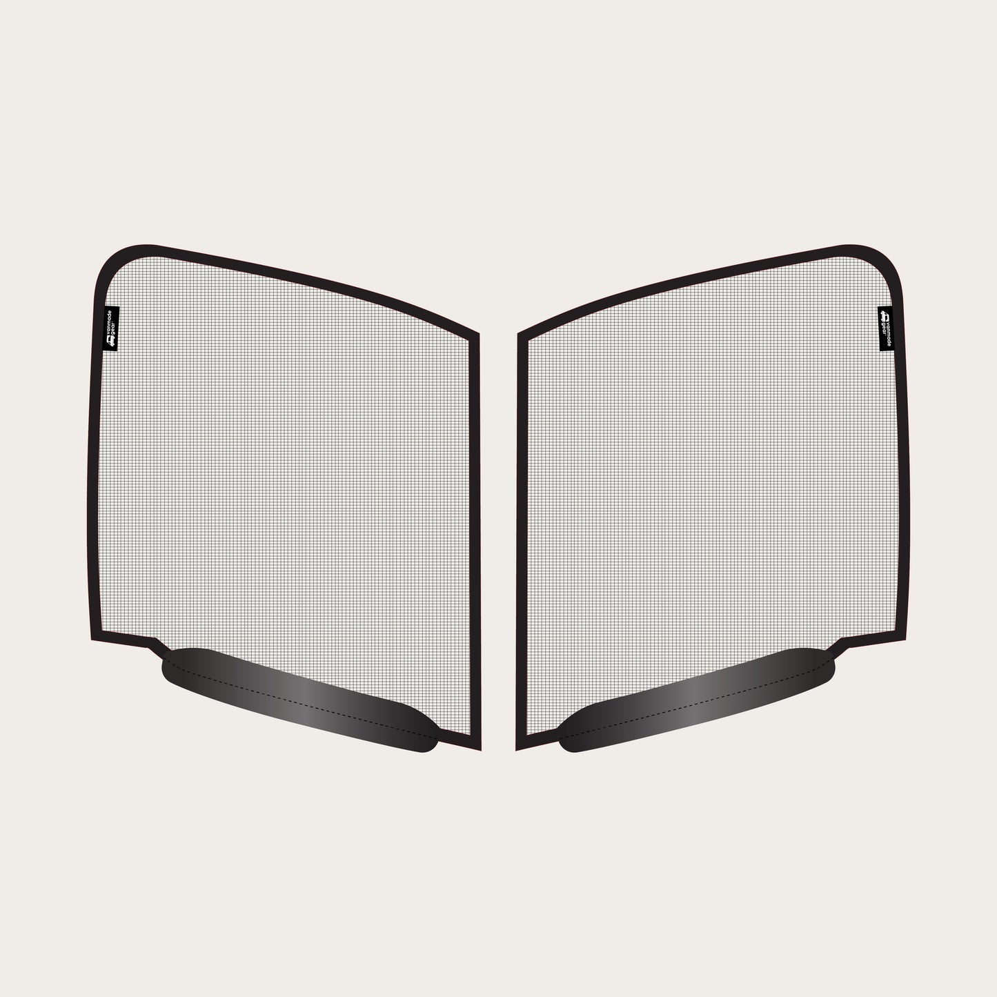 Sprinter 2007-2018 - Front Door Mosquito Net (set)