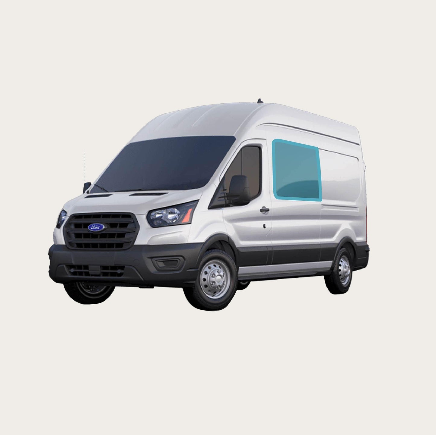 Transit Crew Van - Driver's Mid Panel (1st Row) Shade