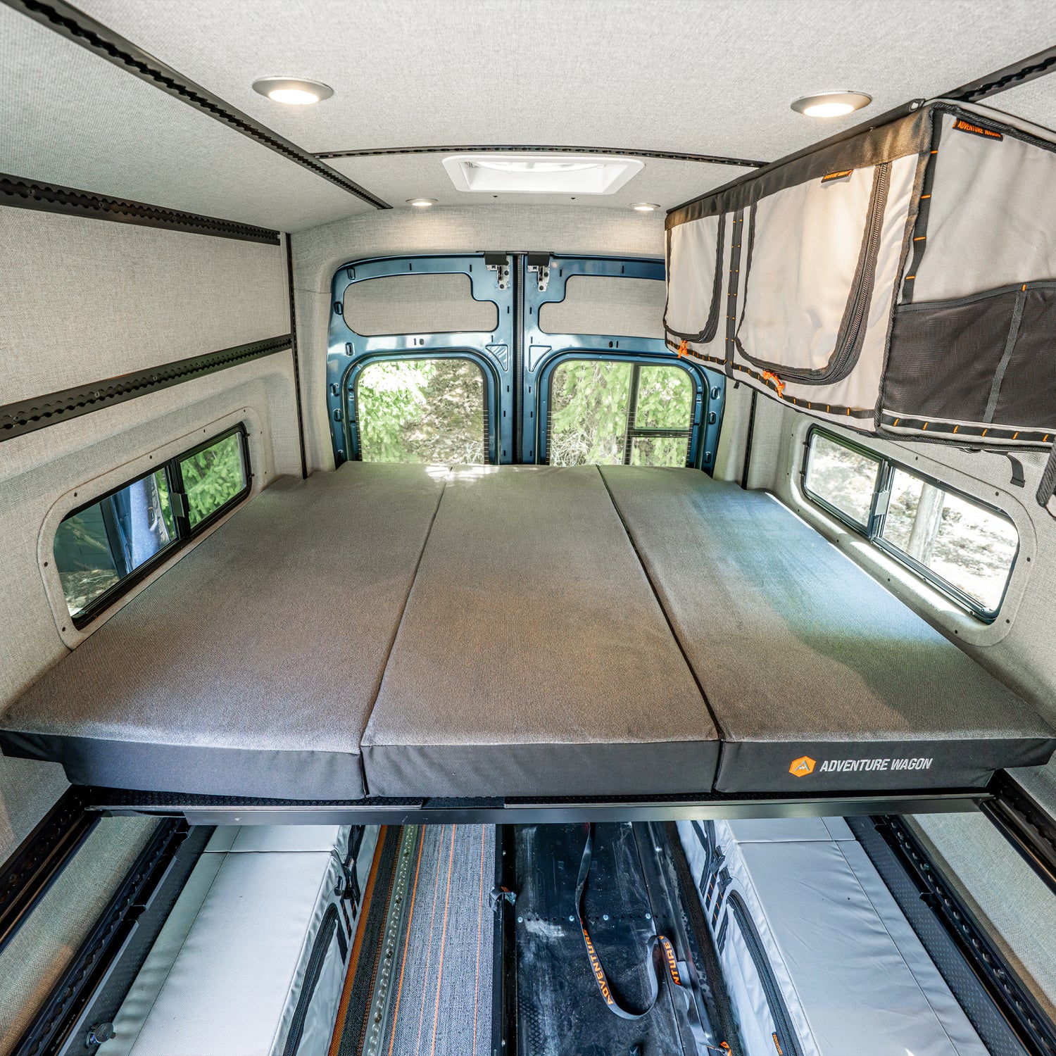 Traverse Mattress In a Van