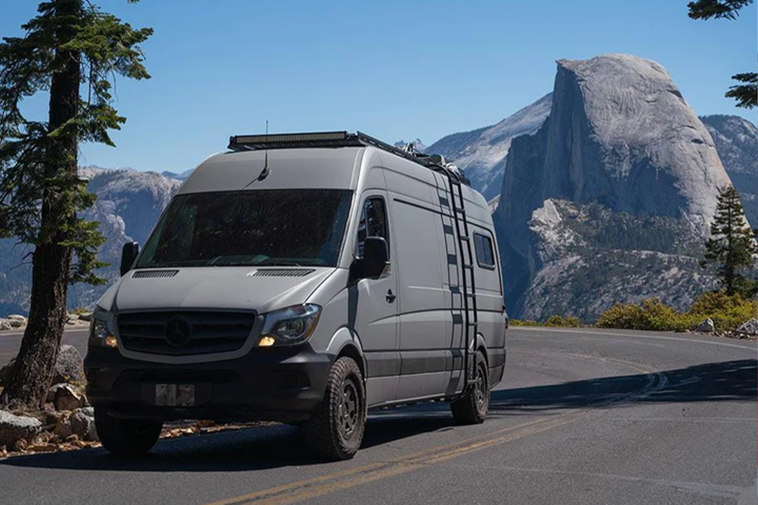 Flatline Van Co. Low Pro Roof Rack - Camper Van Roof Racks